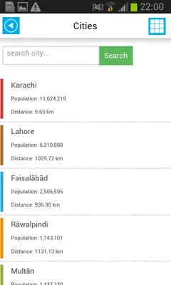 pakistan Map android App screenshot 2